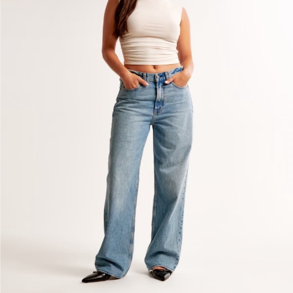 Abercrombie & Fitch Denim - Abercrombie Jeans 90’s Curve love baggy